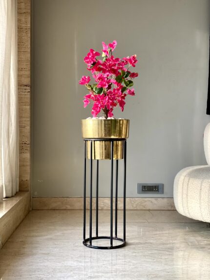 Artificial Blush Bougainvillea Plant - 3 Feet