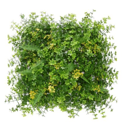 Sunny Green UV Resistant Artificial Vertical Wall Tile – 50 cm x 50 cm