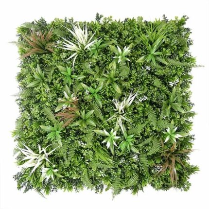 Wild Meadow UV Resistant Artificial Vertical Wall Garden Tile – 1 mtr x 1 mtr